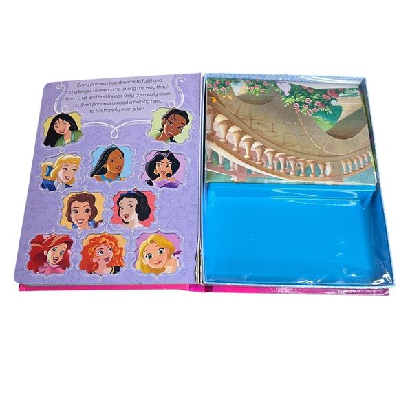 Disney Pretty Princess My Busy Book - Includes Book & Playmat (No Figures) - Picture 4 of 7